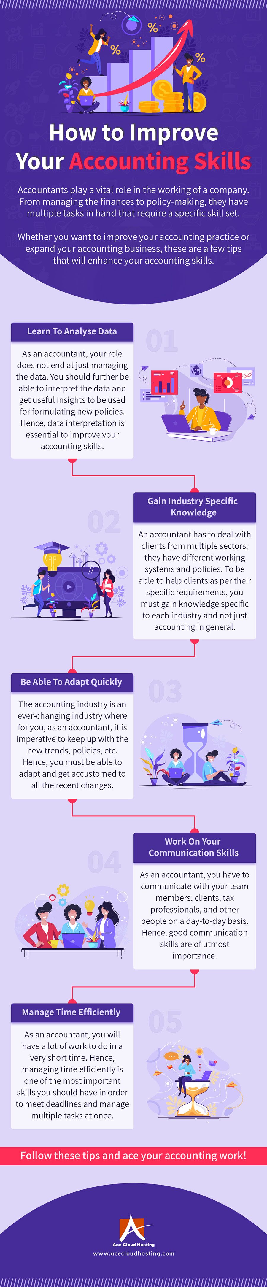 5 Ways To Improve Your Accounting Skills [Infographic]