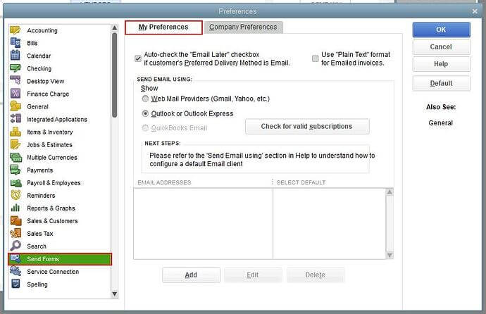 What to Do if QuickBooks Is Unable to Send Your Email to Outlook?